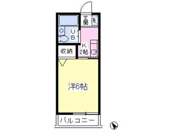 グリーンハイムの物件間取画像